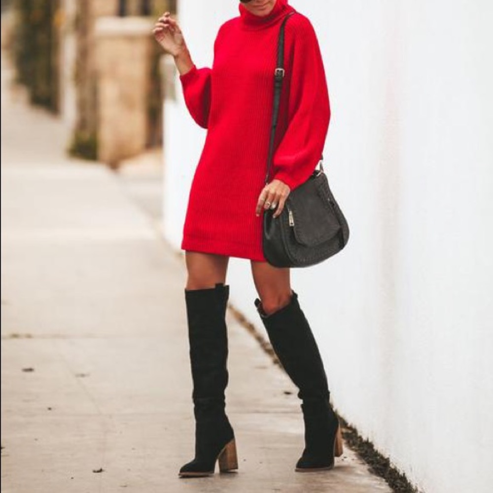 Knit Sweater Dress